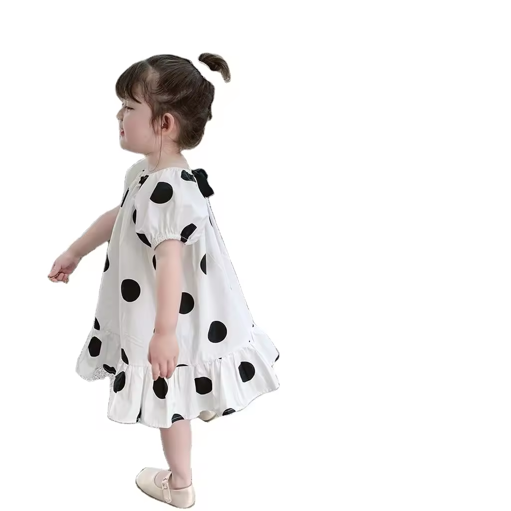 Polka Dot Skirt Little Princess Skirt - Image 3