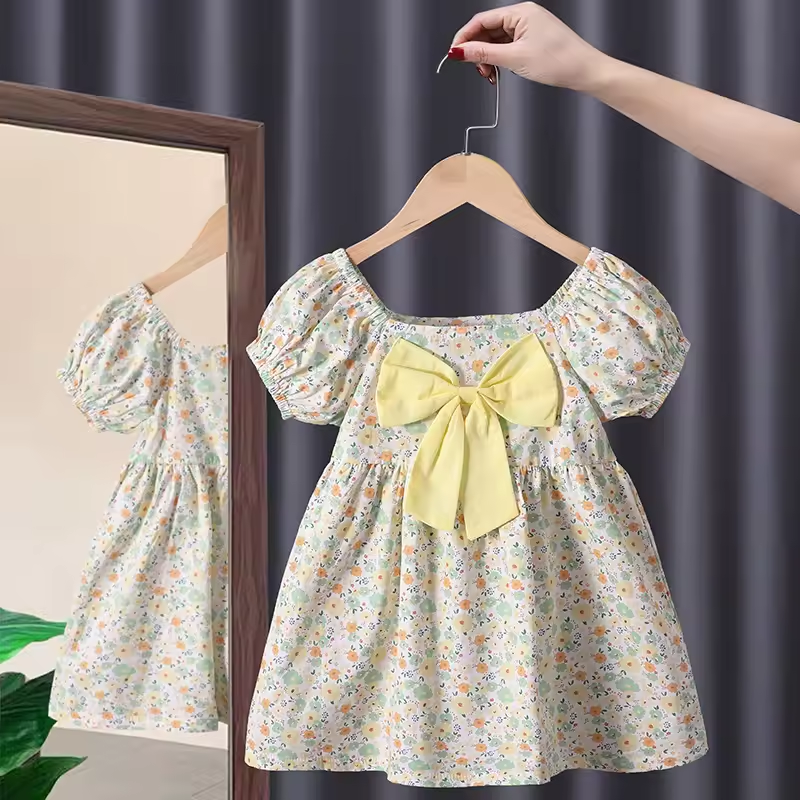 Summer Lovely Lace Short Sleeve skirts - Image 5