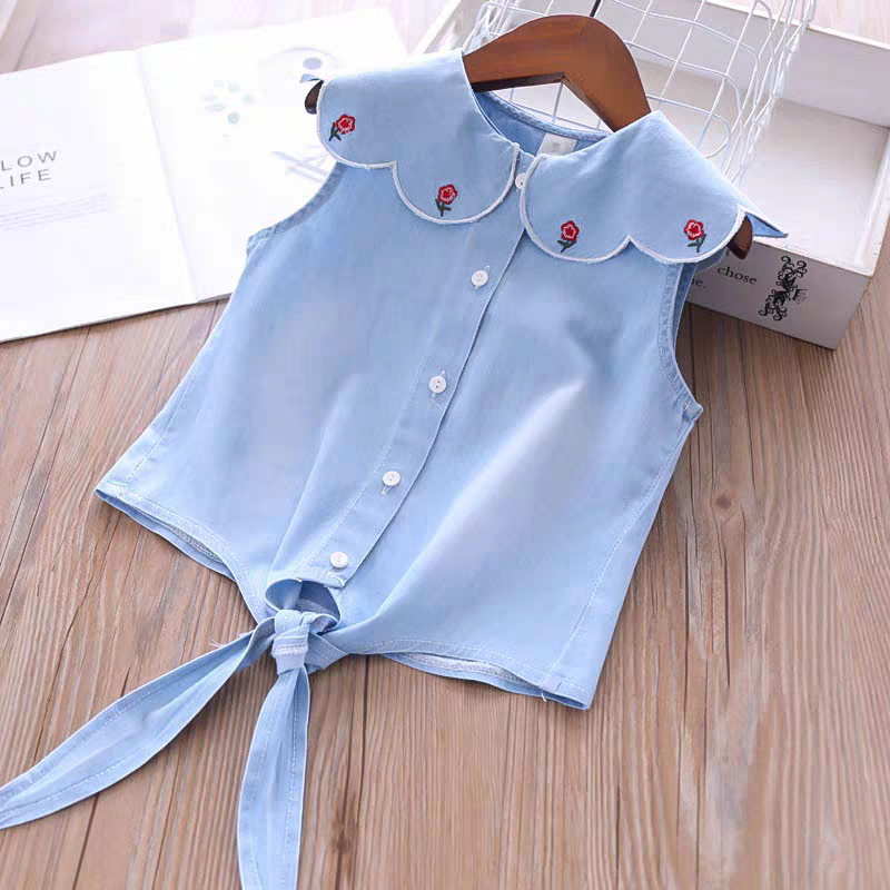 Short skirt set childrens dress - Image 2