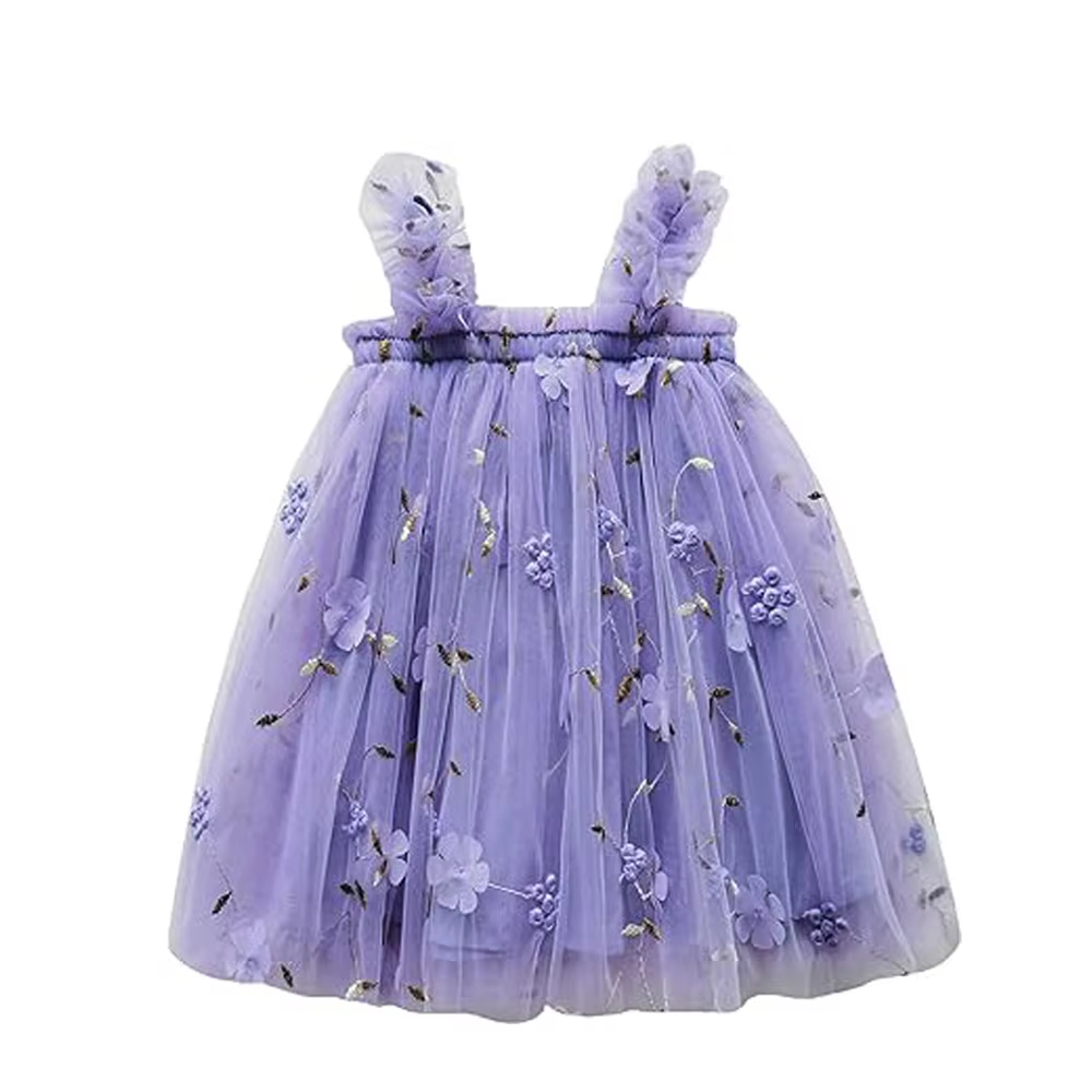 kids tulle dresses fashion princess dress - Image 4