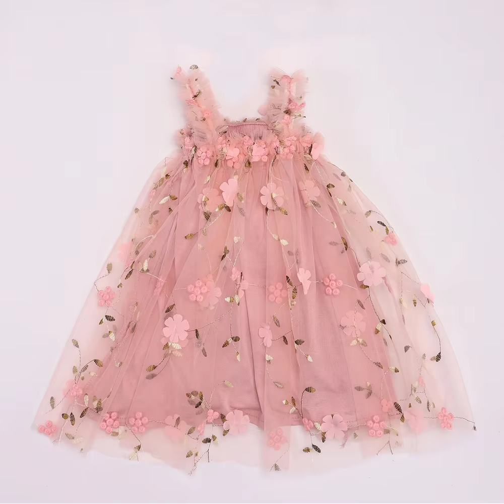 kids tulle dresses fashion princess dress - Image 3