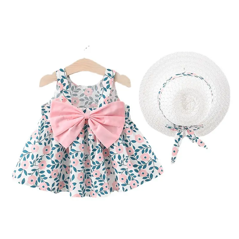 Fashion children's baby girl version dress summer style skirt - Image 2